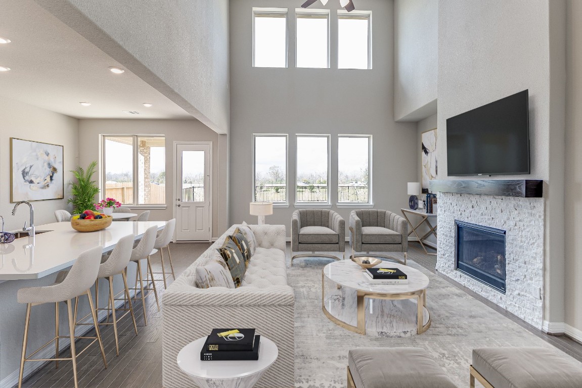 7907 Jasper Meadows Way Angleton, TX 77515 - Photo 7 of 34 Note: Sample product photo. Actual exterior and interior selections may vary by homesite. Photo may be virtually staged