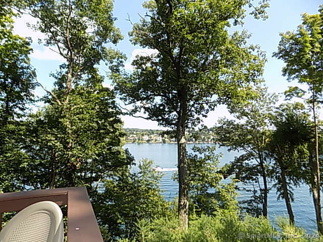 3 Partridge Lane New Fairfield, CT 06812 - Photo 3 of 26 a backyard of a house with lots of green space and lake view