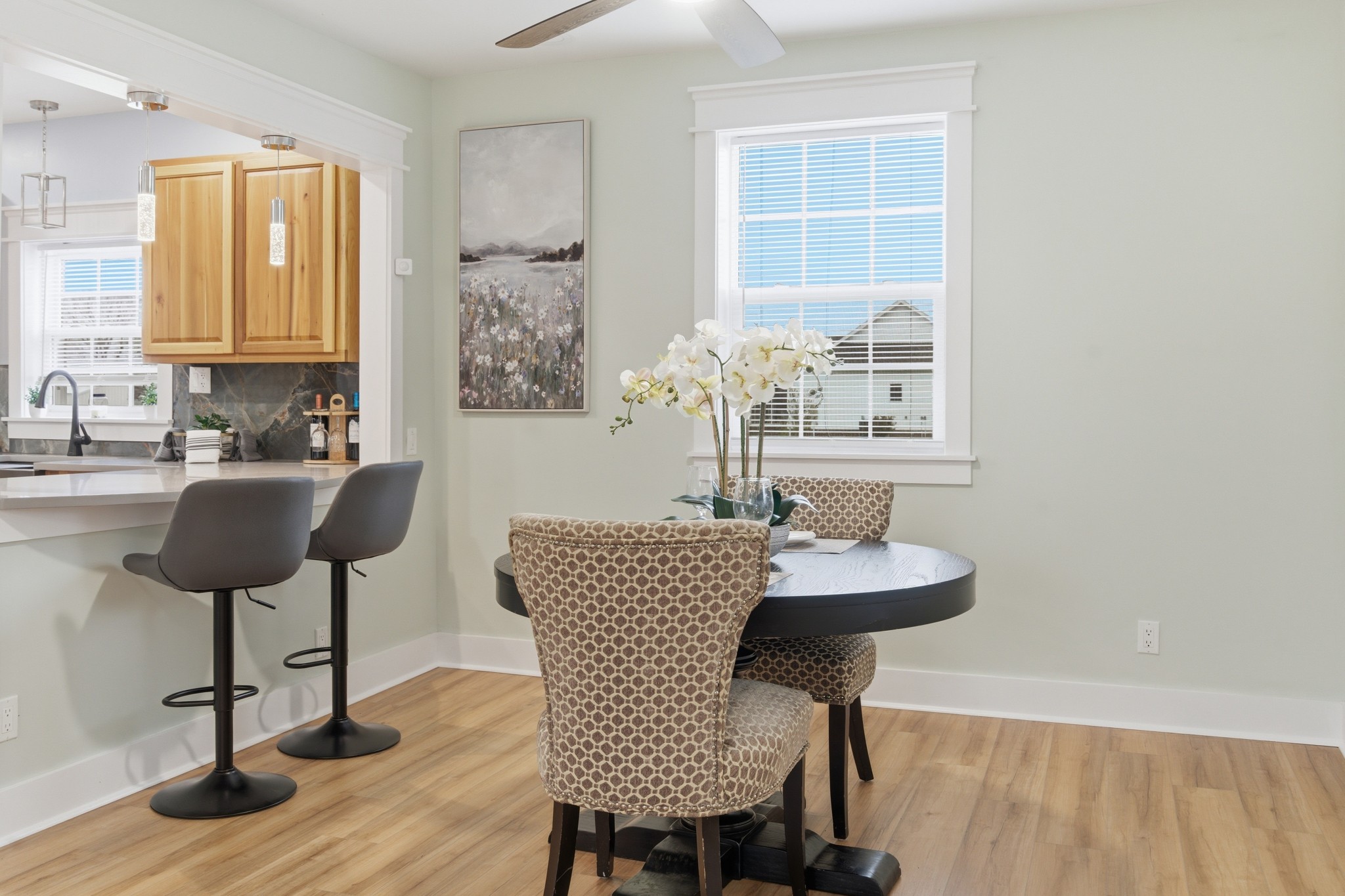 1237 Abiff Road Bon Aqua, TN 37025 - Photo 11 of 37 a dining room with furniture and wooden floor
