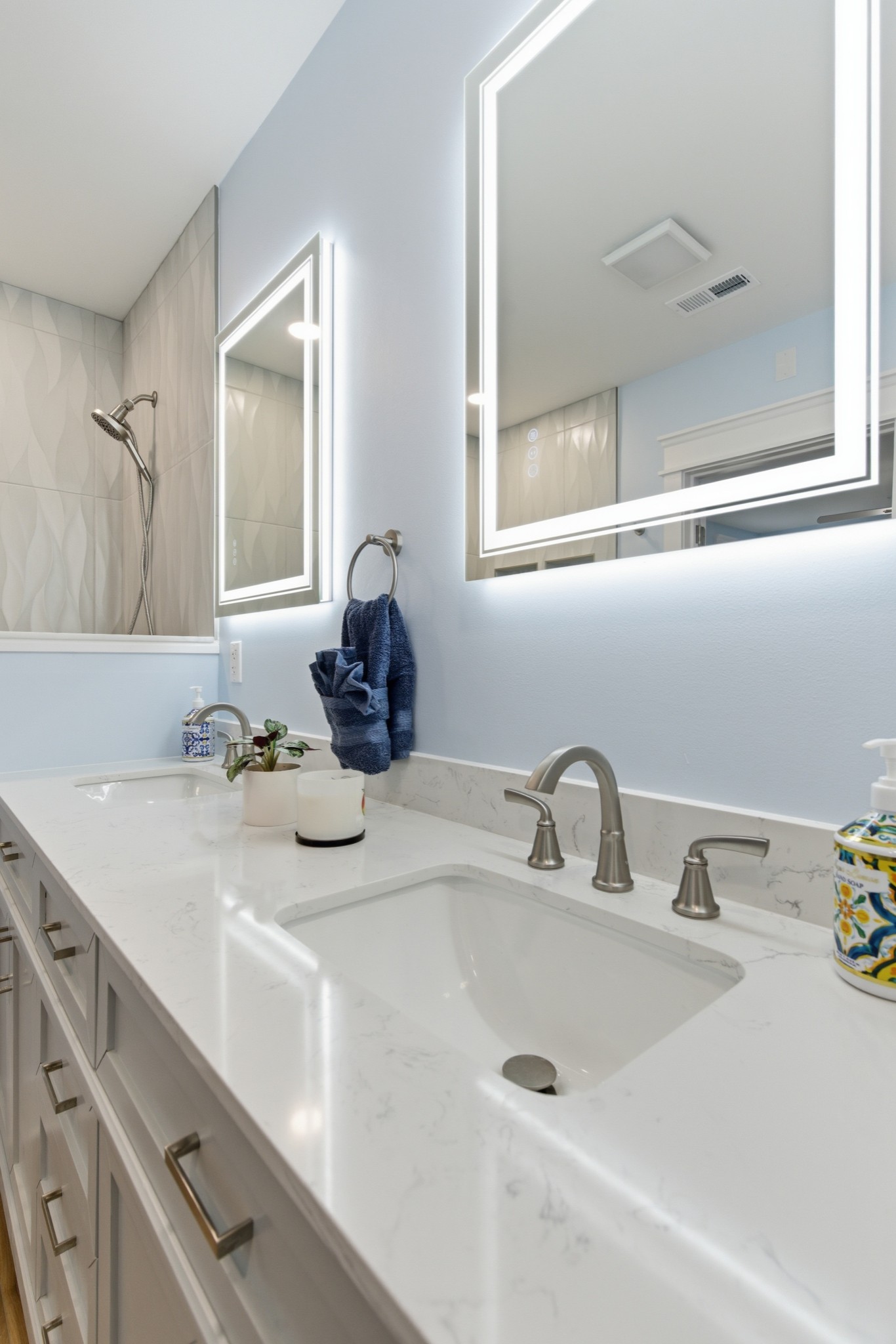 1237 Abiff Road Bon Aqua, TN 37025 - Photo 21 of 37 a bathroom with a sink and a mirror