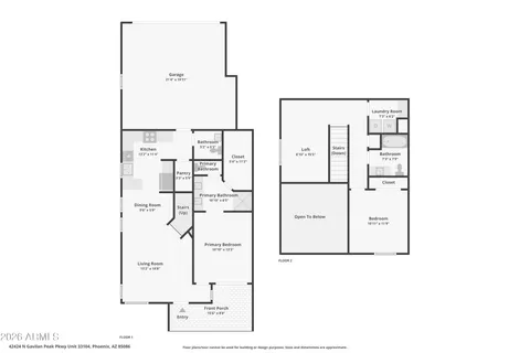 $339,000 | 42424 North Gavilan Peak Parkway, Unit 33104, Anthem, AZ 85086