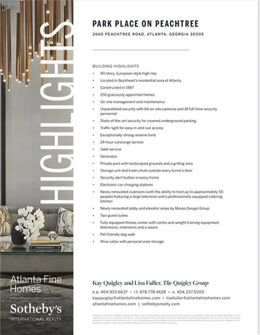 $6,300 | 2660 Peachtree Road Northwest, Unit 32C, Atlanta, GA 30305