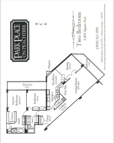 $6,300 | 2660 Peachtree Road Northwest, Unit 32C, Atlanta, GA 30305