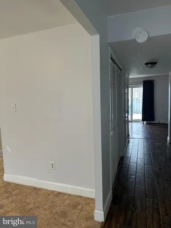 wooden floor in a gallery