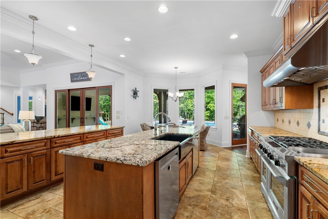 5001 Sand Hill Road Auburn, AL 36830 - Photo 8 of 47 Kitchen view from Garage Entry Hallway