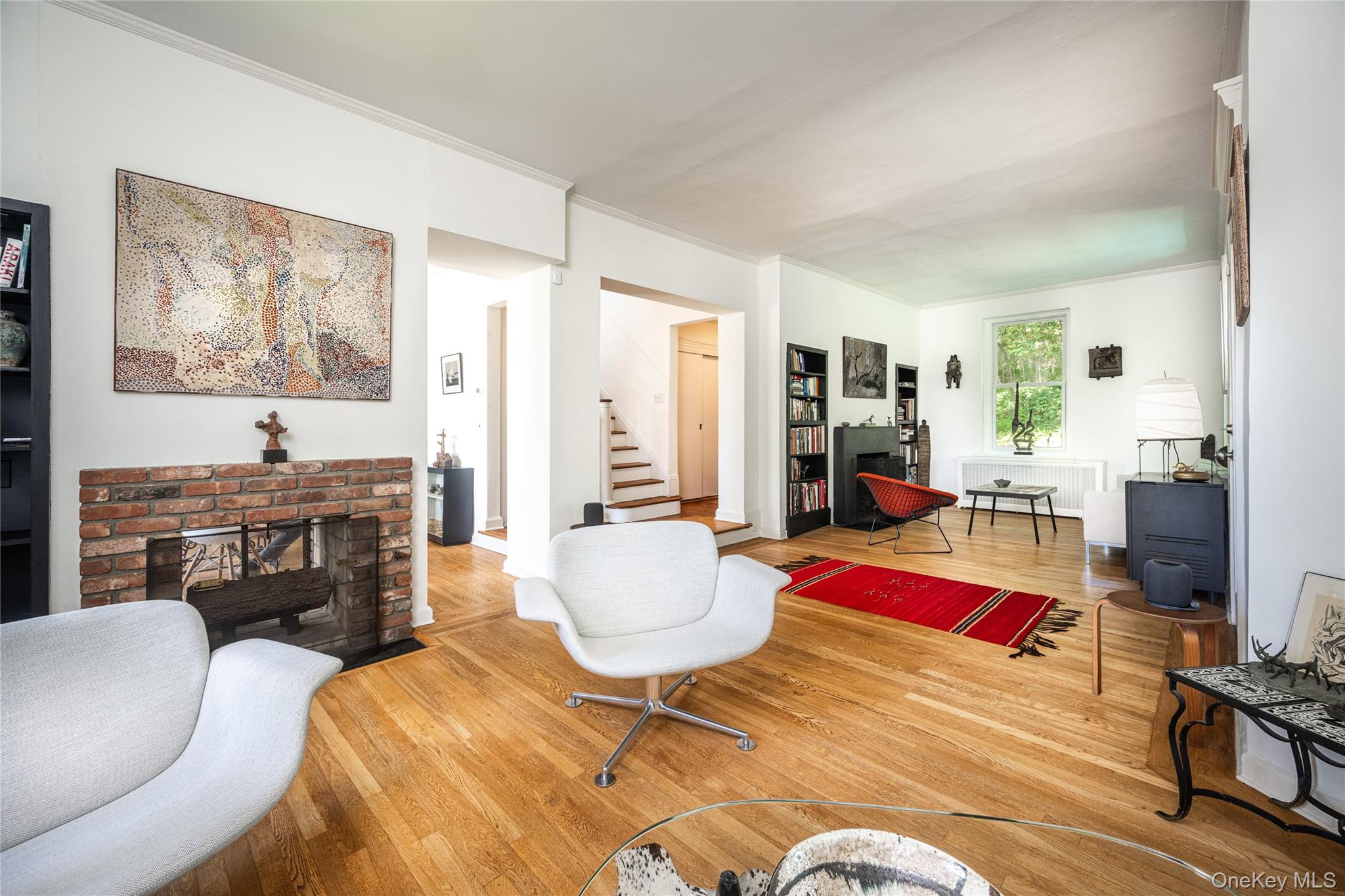 344 Sprain Road Scarsdale, NY 10583 - Photo 48 of 48 open floor plan, Living room with Fireplace