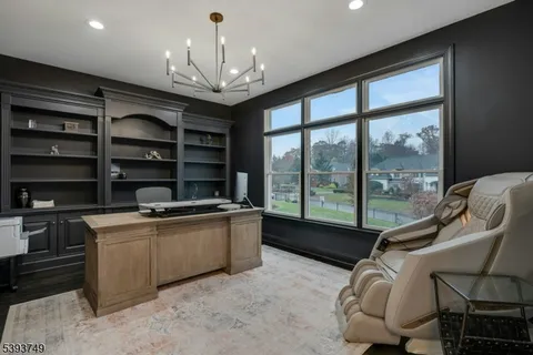 a very nice looking room with a large window