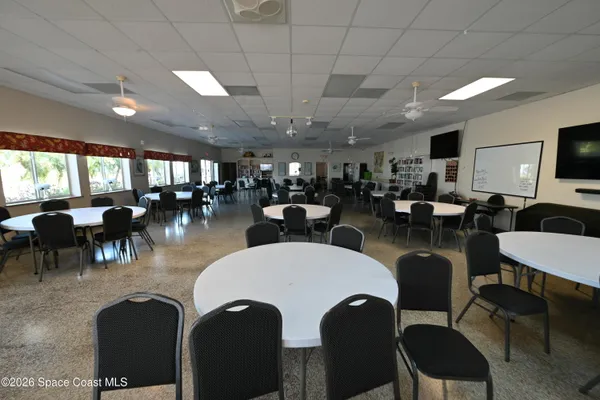 a view of a lake with outdoor space