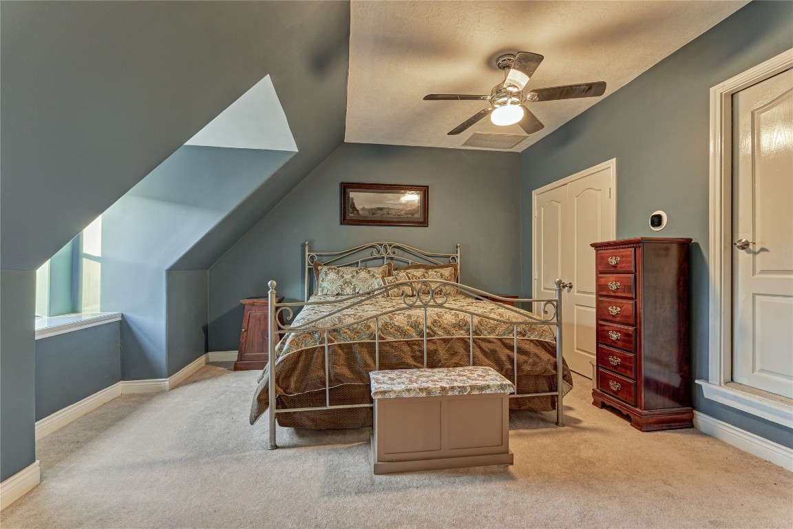 27 Bent Tree Lane Montgomery, TX 77356 - Photo 38 of 50 Generous 4th bedroom with plush carpeting and two closets for storage.