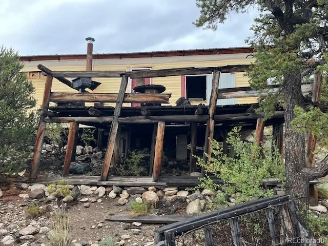 a car parked in front of a house