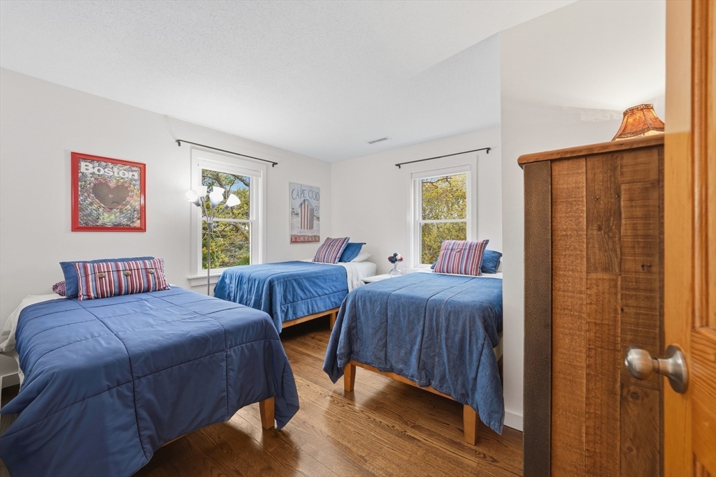 55 Ridgeview Drive Falmouth, MA 02540 - Photo 26 of 32 a bedroom with two beds and a dresser next to a window
