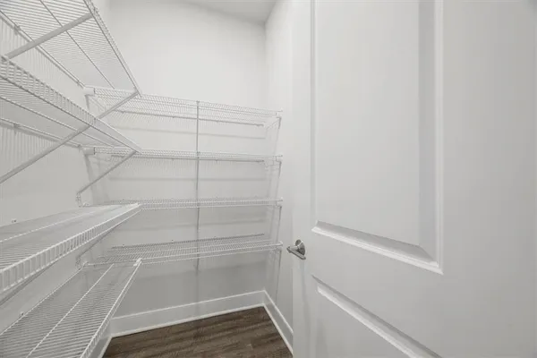 a view of walk in closet