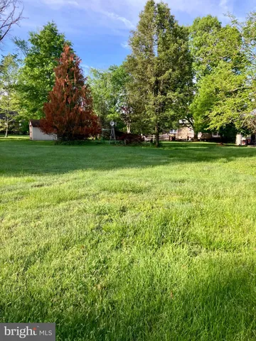 a view of yard with green space