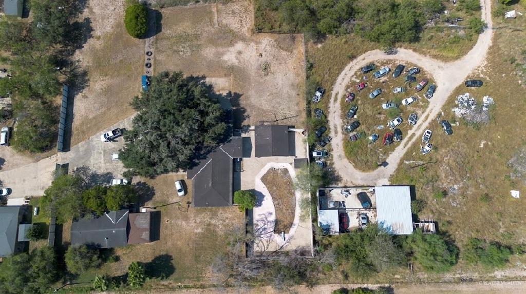 4021 West Rogers Road Edinburg, TX 78541 - Photo 3 of 4 an aerial view of a house with a yard
