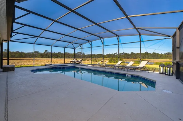 a view of a swimming pool