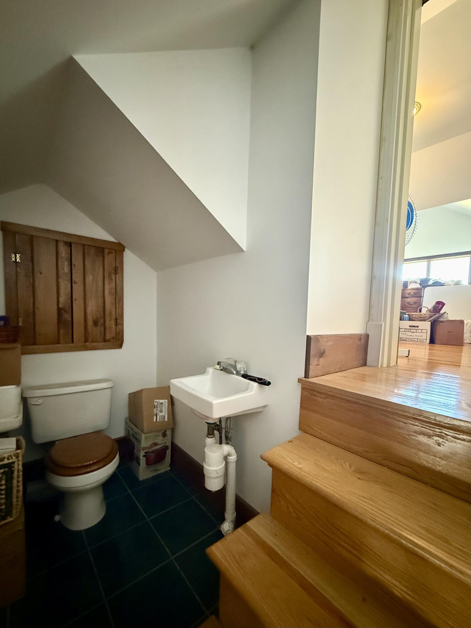 22 Sea View Lane Robbinston, ME 04671 - Photo 58 of 91 Half bathroom in second room upstairs
