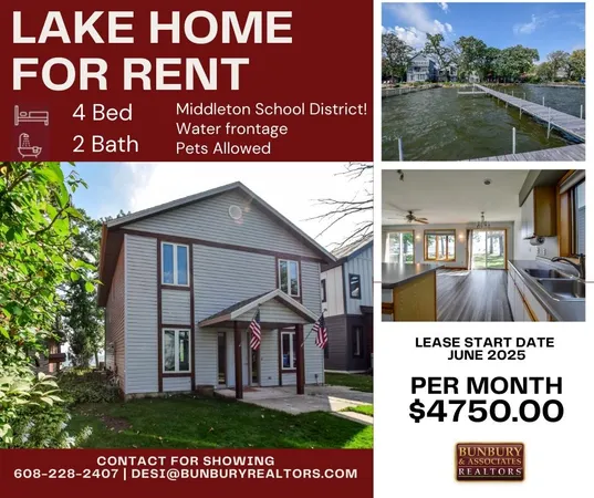 $4,750 | 2159 Middleton Beach Road, Middleton, WI 53562