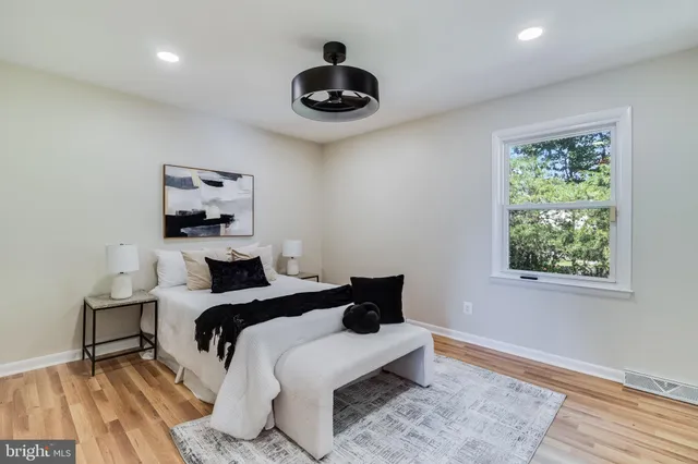 wooden floor in an empty room