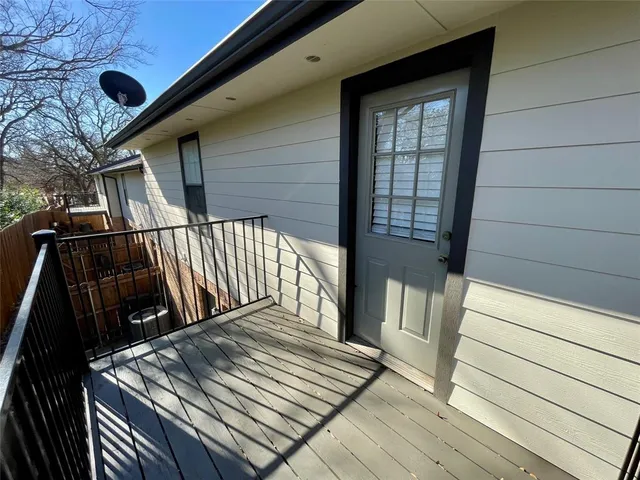 a view of deck with wooden floor and outdoor seating