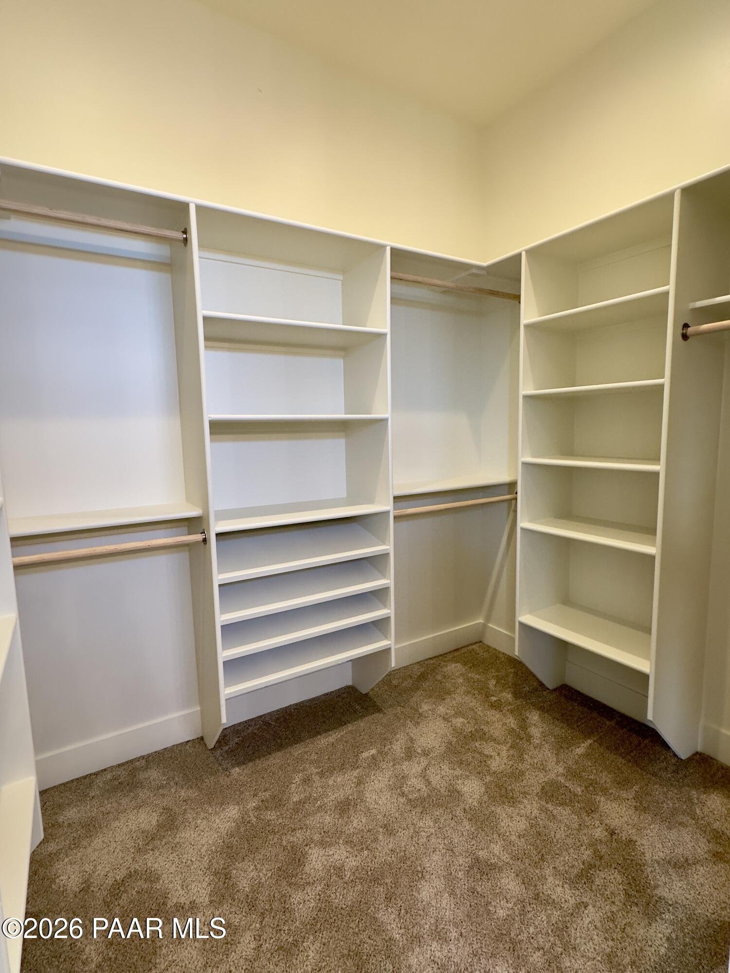 1941 Ventnor Circle Prescott, AZ 86301 - Photo 27 of 41 a view of walk in closet with empty racks