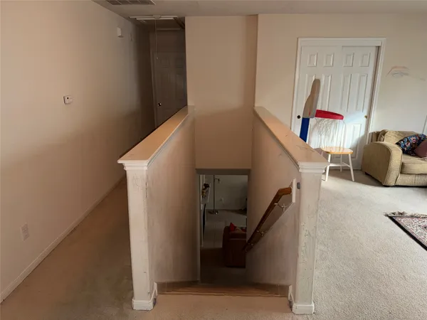 a room with window