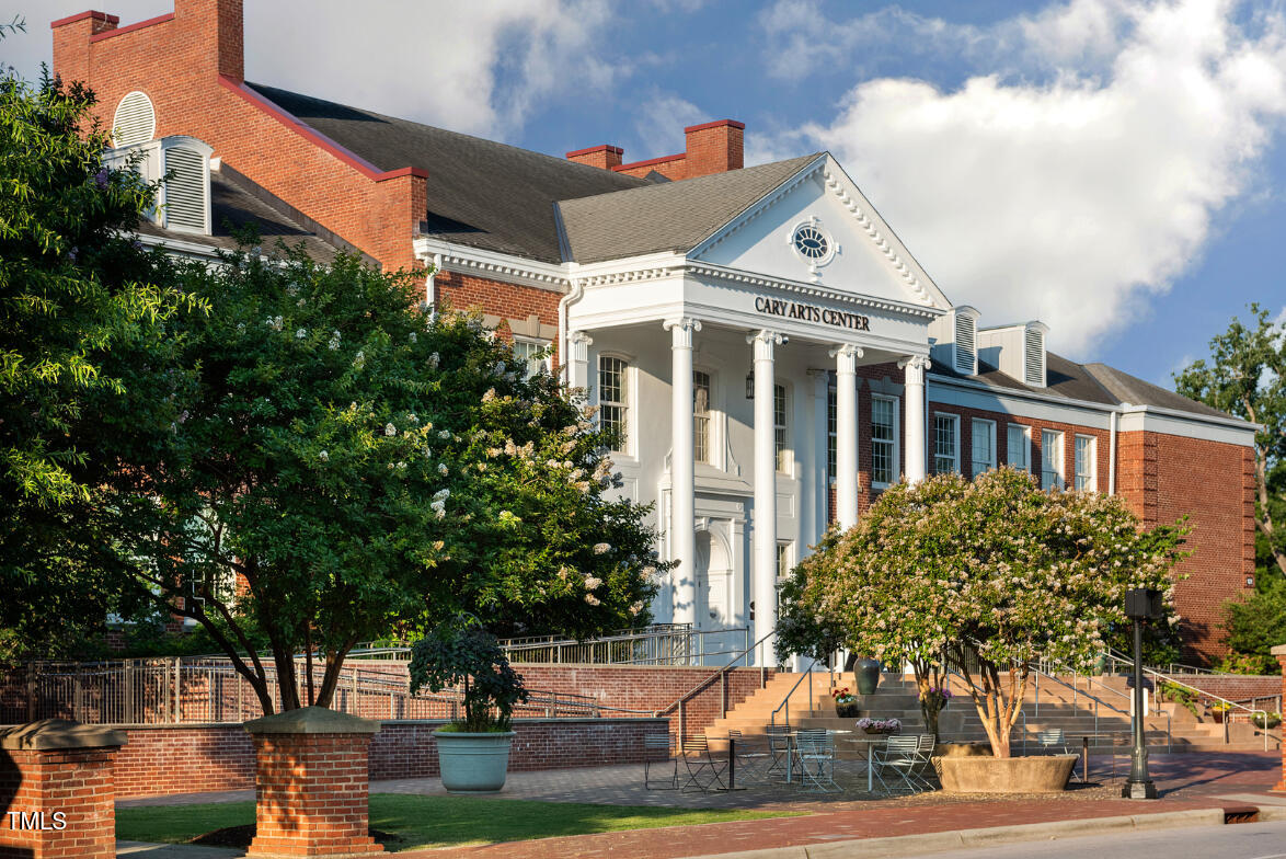 2722 Kempthorne Road Cary, NC 27519 - Photo 34 of 40 a front view of a building with tree s