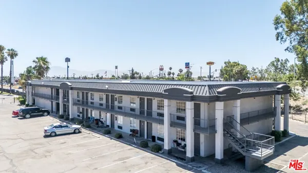 a view of city from a balcony