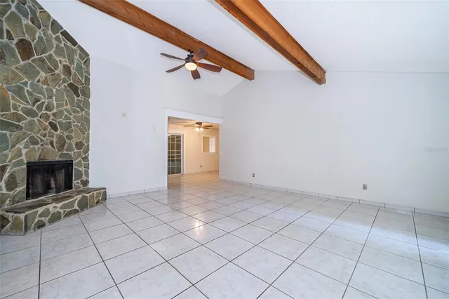 a view of a livingroom with a fireplace