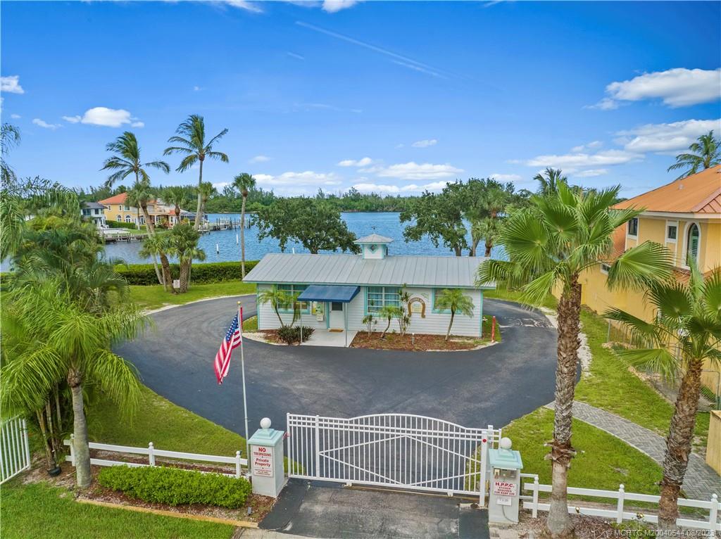 5484 Southeast Horseshoe Point Road Stuart, FL 34997 - Photo 80 of 87 an aerial view of a house