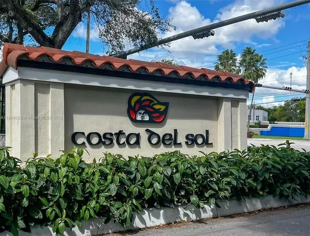 a view of sign board