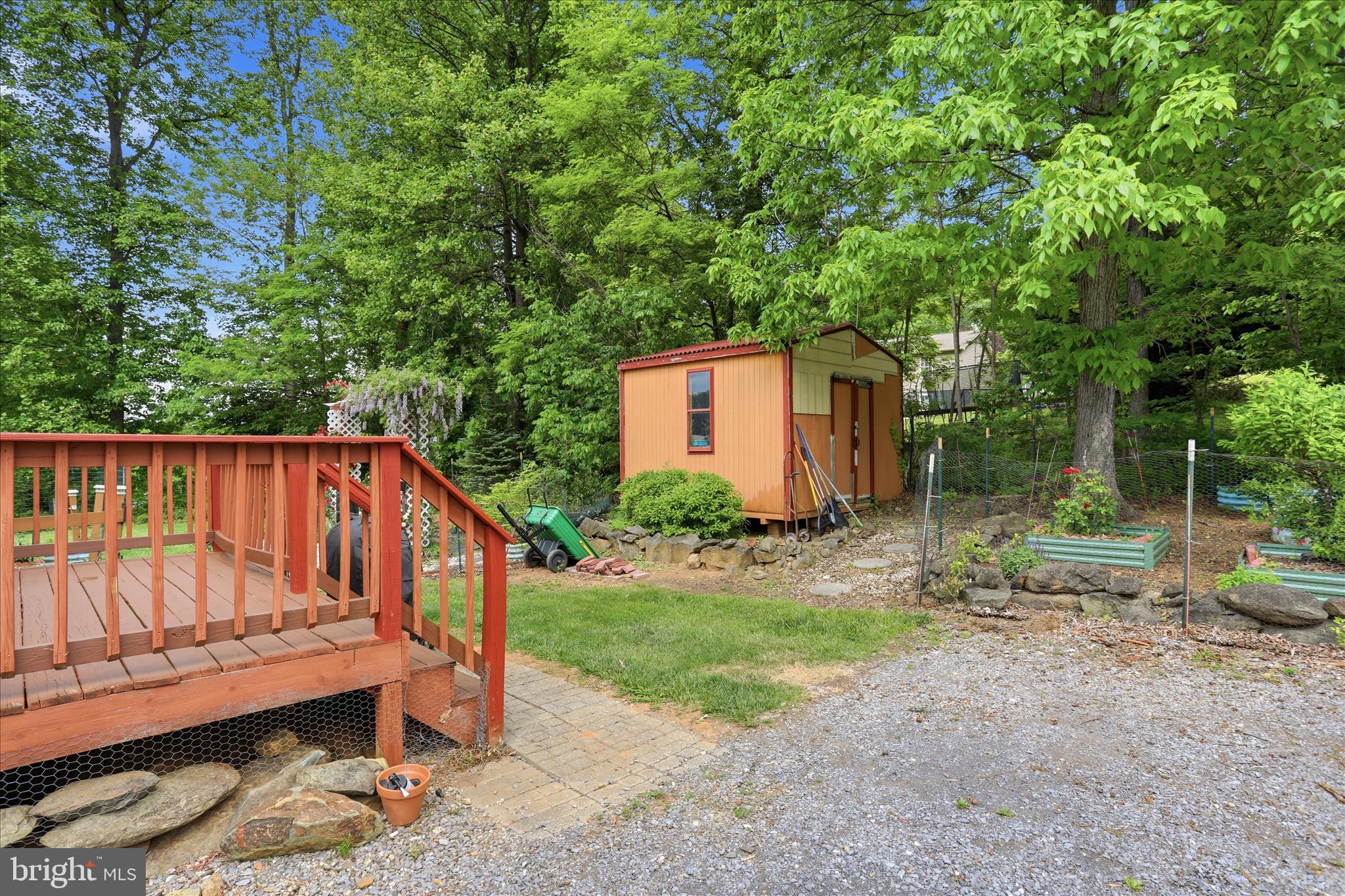 126 Cliffside Road Linden, VA 22642 - Photo 26 of 49 Backyard Shed