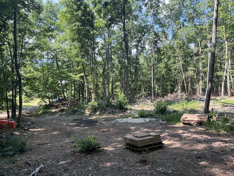 200 Penny Royal Road Pilot, VA 24138 - Photo 26 of 33 a view of a backyard with trees