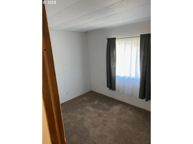 a view of an front door