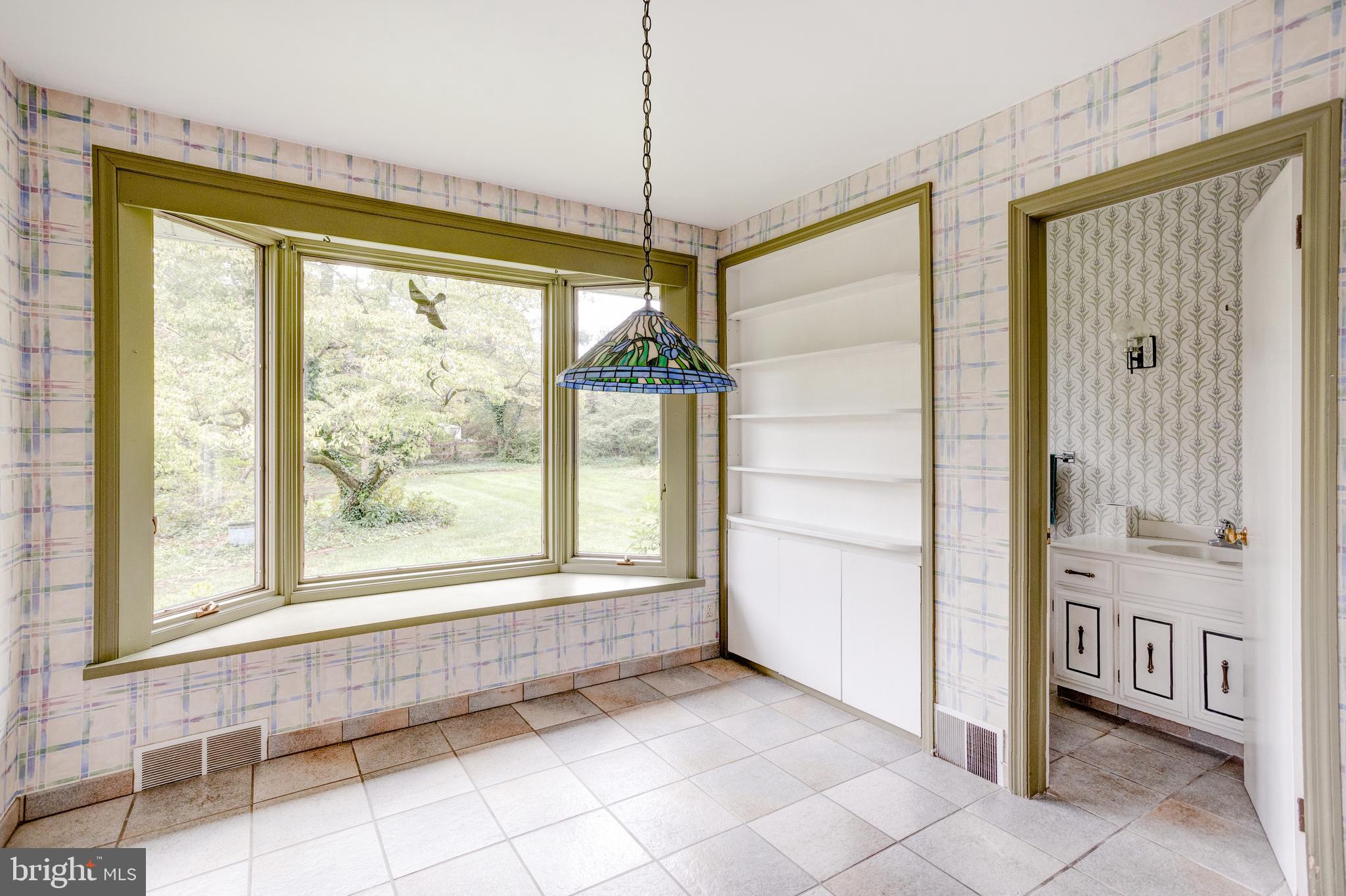 1307 Church Road Oreland, PA 19075 - Photo 16 of 28 Kitchen with door to full bathroom
