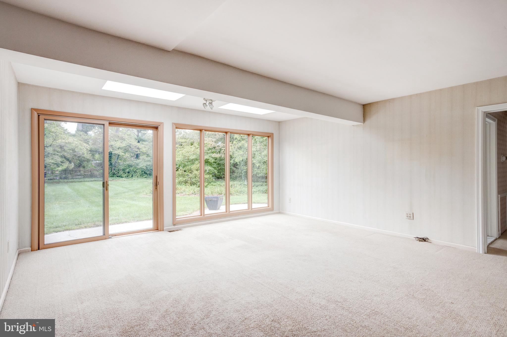 1307 Church Road Oreland, PA 19075 - Photo 10 of 28 Living room with view to rear yard