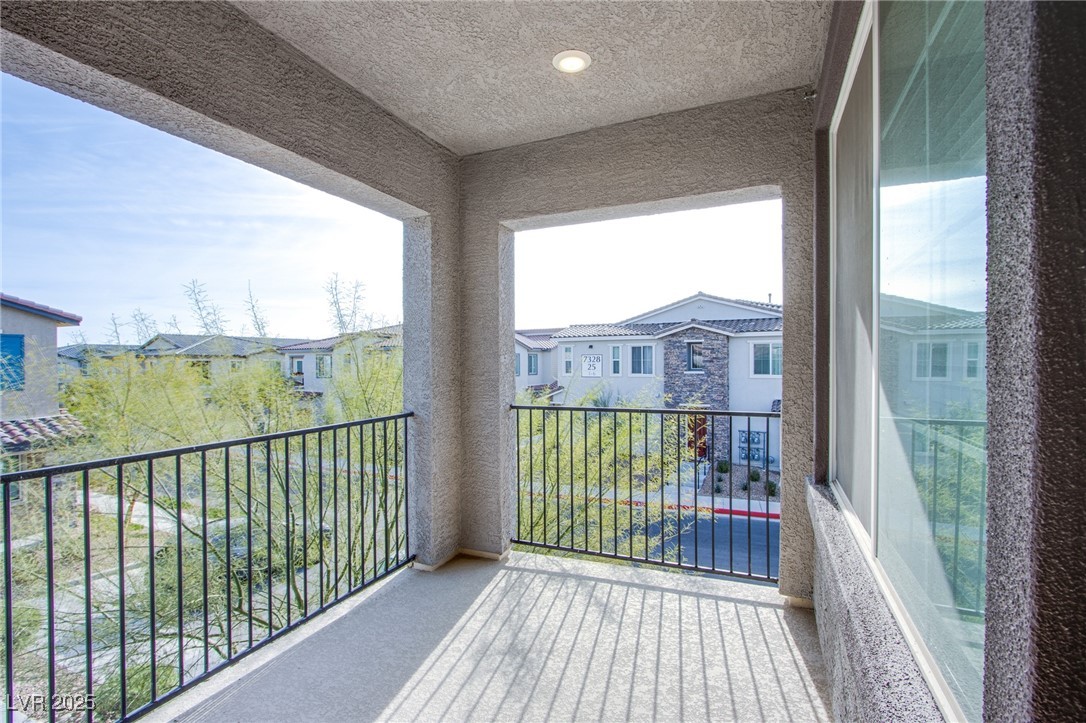 7336 North Decatur Boulevard, Unit 1 North Las Vegas, NV 89084 - Photo 12 of 39 Large Balcony faces East and South with an extension from the Dining Nook, you can dine outdoors most of the year!