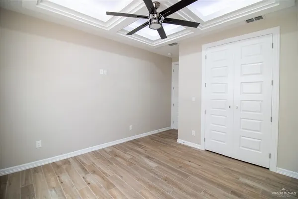 wooden floor in an empty room