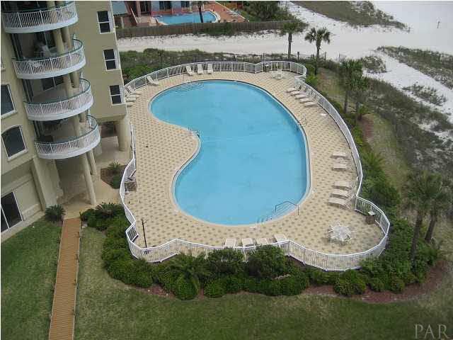 13599 Perdido Key Drive, Unit T12B Perdido Key, FL 32507 - Photo 12 of 12 an aerial view of a house with swimming pool and garden