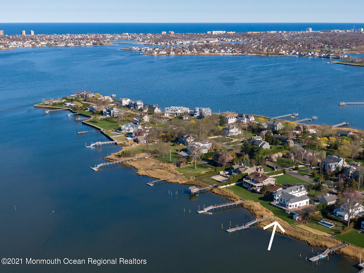 597 Little Silver Point Road Little Silver, NJ 07739 - Photo 19 of 37 Drone