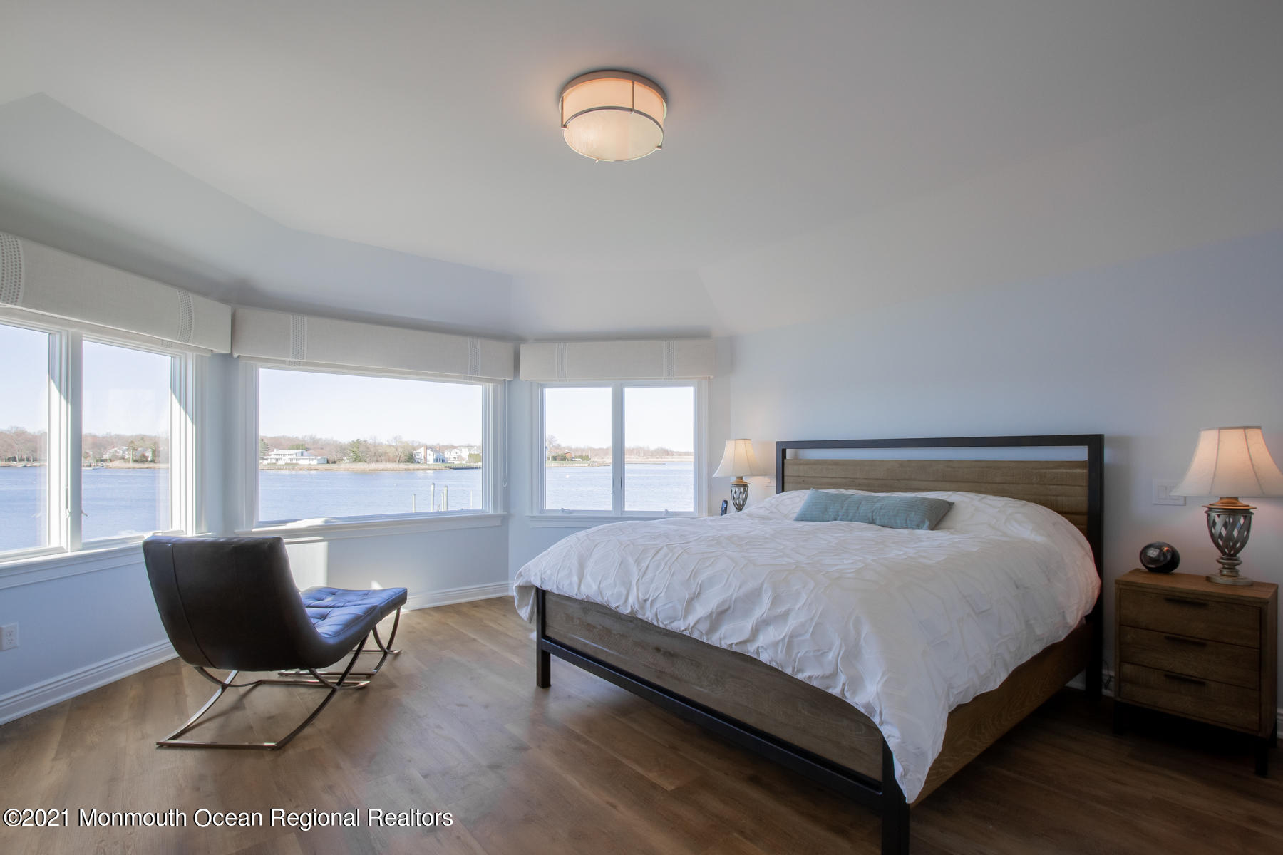 597 Little Silver Point Road Little Silver, NJ 07739 - Photo 25 of 37 Master Bedroom with River Views