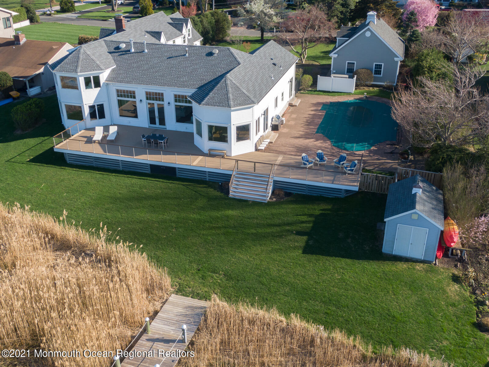 597 Little Silver Point Road Little Silver, NJ 07739 - Photo 34 of 37 Backyard
