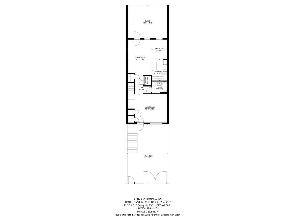 888 Gates Avenue Brooklyn, NY 11221 - Photo 16 of 18 a picture of a floor plan