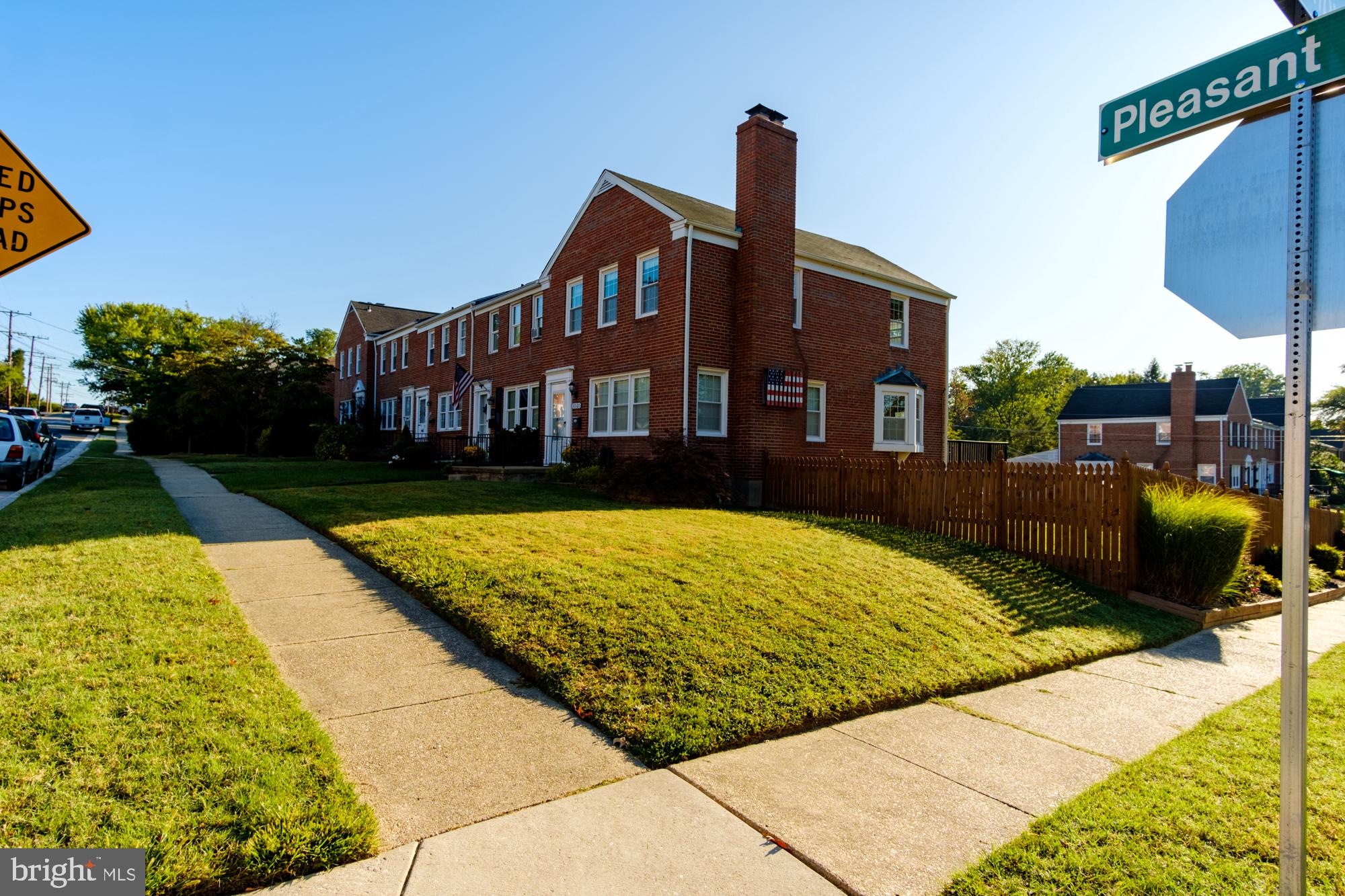8501 Pleasant Plains Road Baltimore, MD 21286 - Photo 7 of 53 a front view of a house with a yard