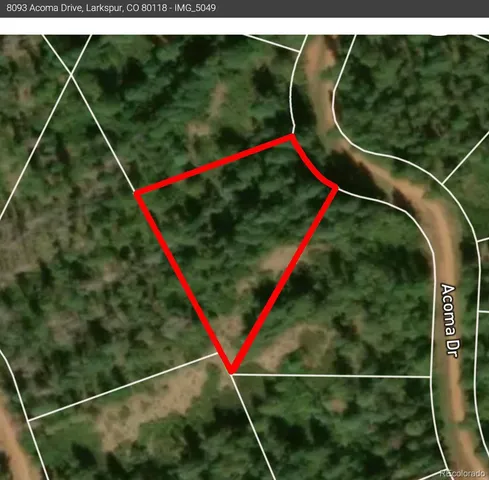 $70,000 | 8093 Acoma Drive, Larkspur, CO 80118