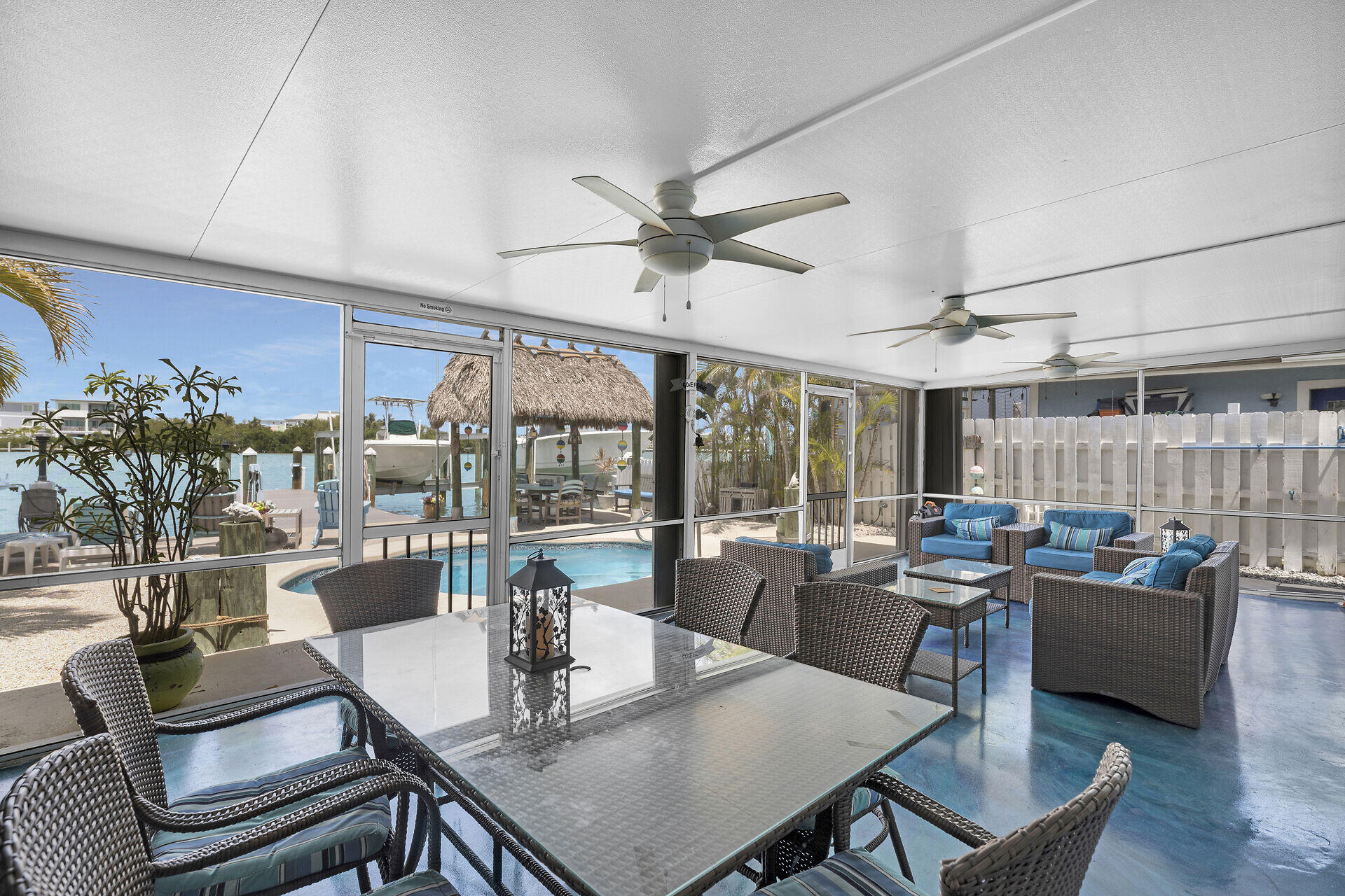 8 Sadowski Key Key Colony Beach, FL 33051 - Photo 23 of 56 Screened Porch