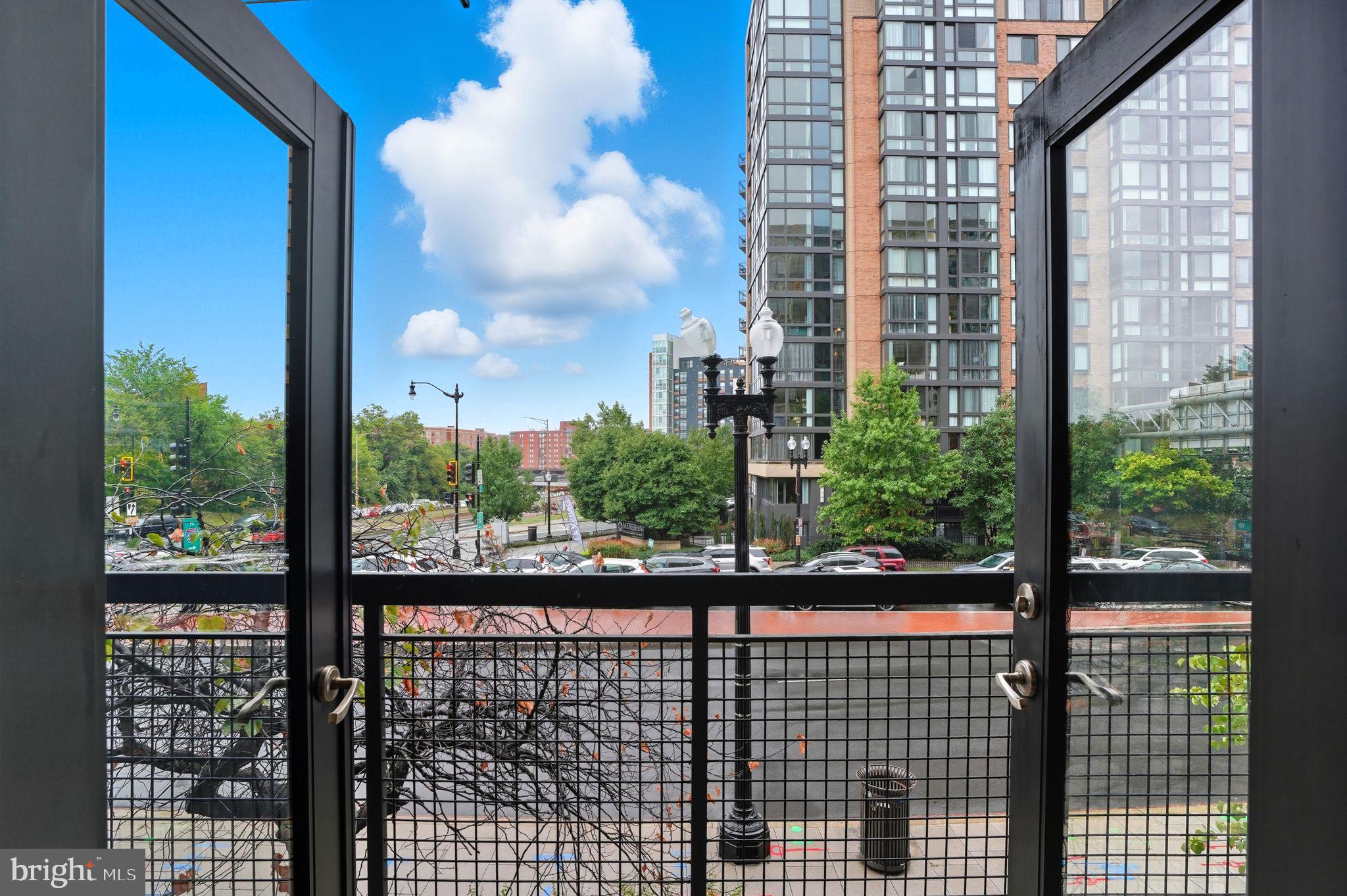 437 New York Avenue Northwest, Unit 222 Washington, DC 20001 - Photo 5 of 20 a view of a building from a window