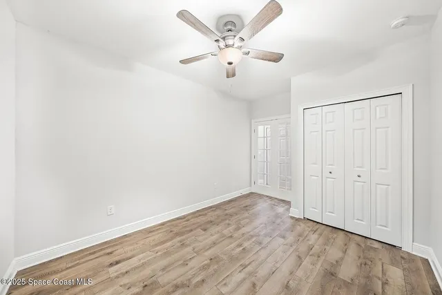 wooden floor in an empty room