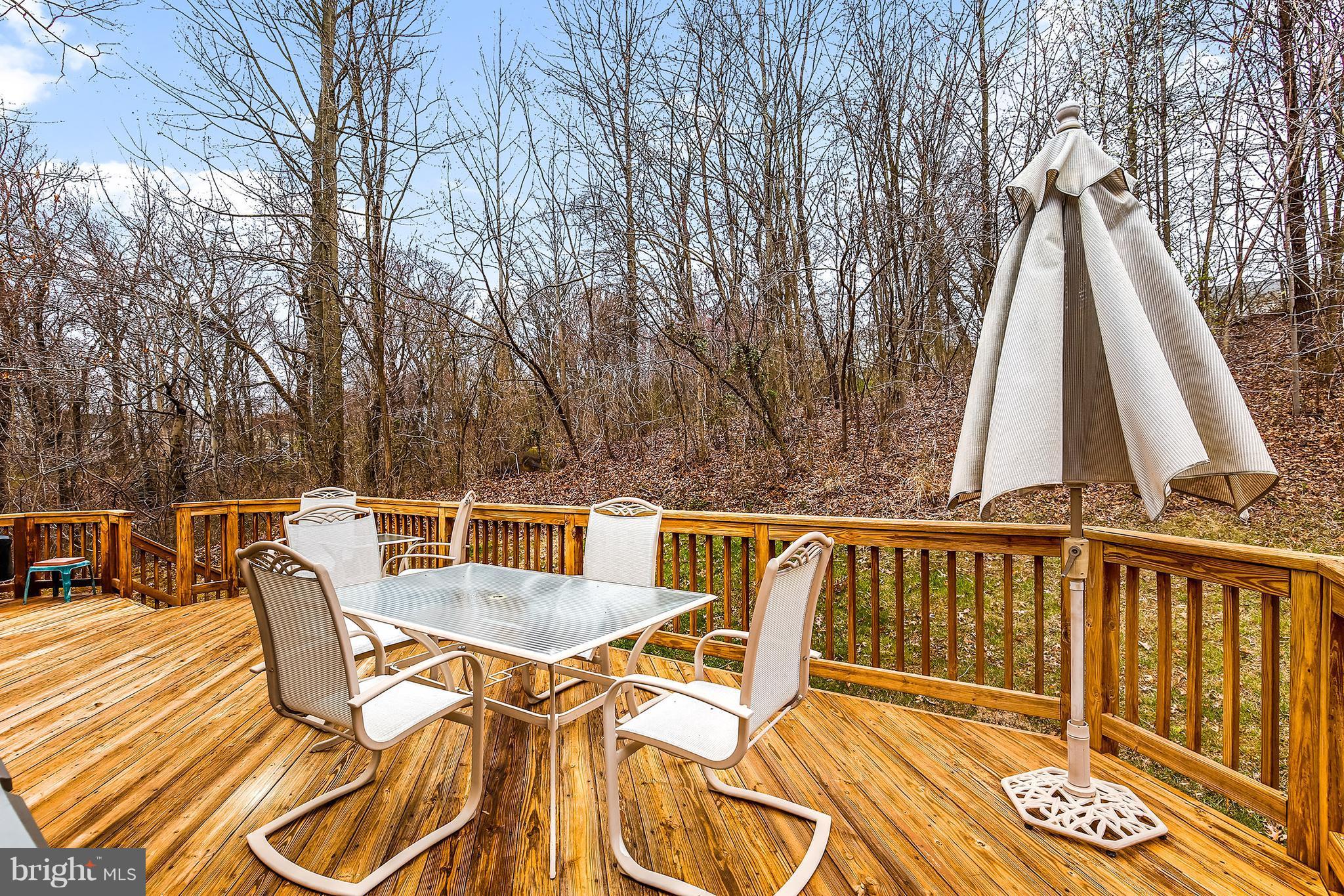 6319 Patuxent Quarter Road Hanover, MD 21076 - Photo 28 of 30 Large deck off of the kitchen