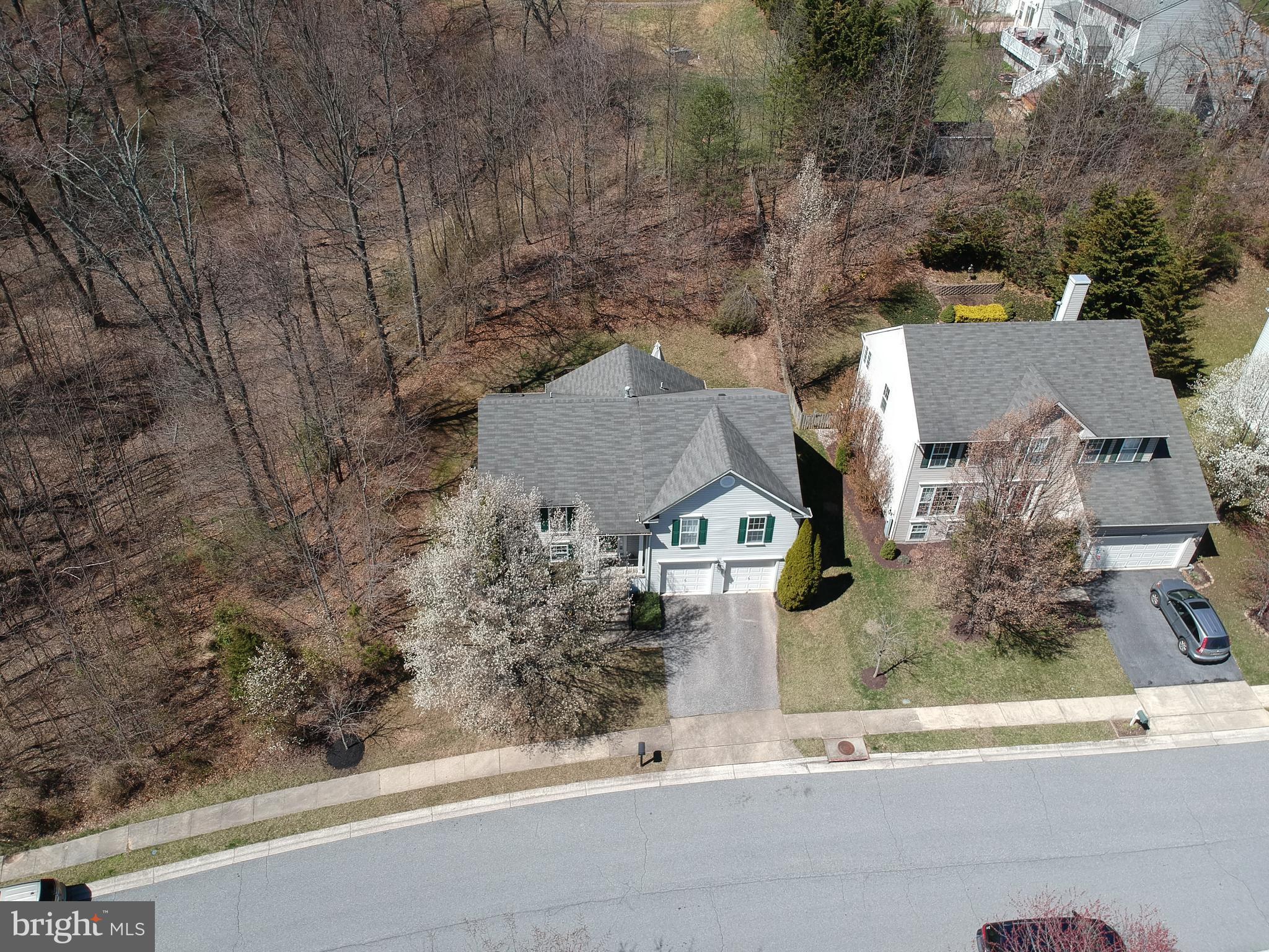 6319 Patuxent Quarter Road Hanover, MD 21076 - Photo 30 of 30 Drone photo to show the wooded lot next door!