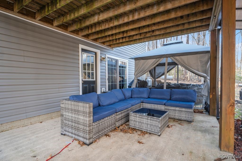 4360 Worsham Road Powhatan, VA 23139 - Photo 24 of 30 View of patio from your walkout basement!
